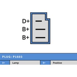 Alternatore sostituisce MG348 / AAK1324 / AAK1333 / AAK3320