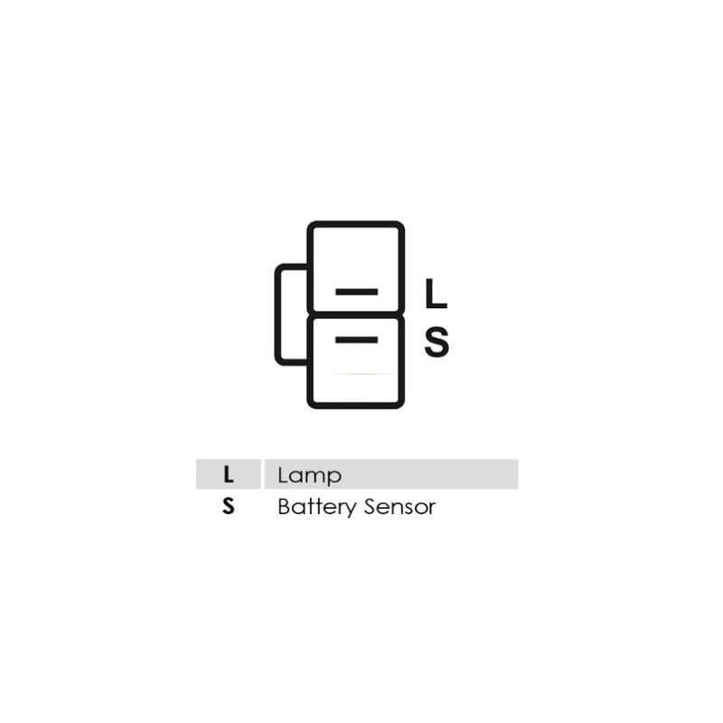 Regulator pour alternator Hitachi LR235-402 / LR235-403E / LR235-403T