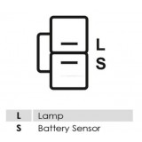 Regler für lichtmaschine Hitachi LR235-402 / LR235-403E / LR235-403T