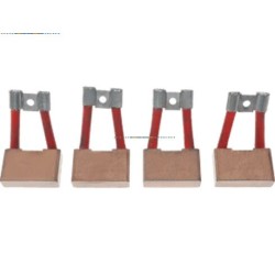 Juego de escobillas para motor de arranque Delco remy 10461020 / 10478939 / 10478943