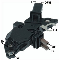 Regulador para alternador Bosch 0120525035 / 0124525034 / 0124525035
