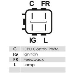 Lichtmaschine ersetzt 104210-4690 / 31100-RJA-A01/ 31100-RJA-A02