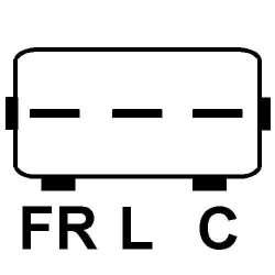 Alternateur remplace 2609501 / A0002609501 / 37300-03600