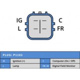 Alternatore sostituisce A005TA6991 / A5TA7191 / AHGA50