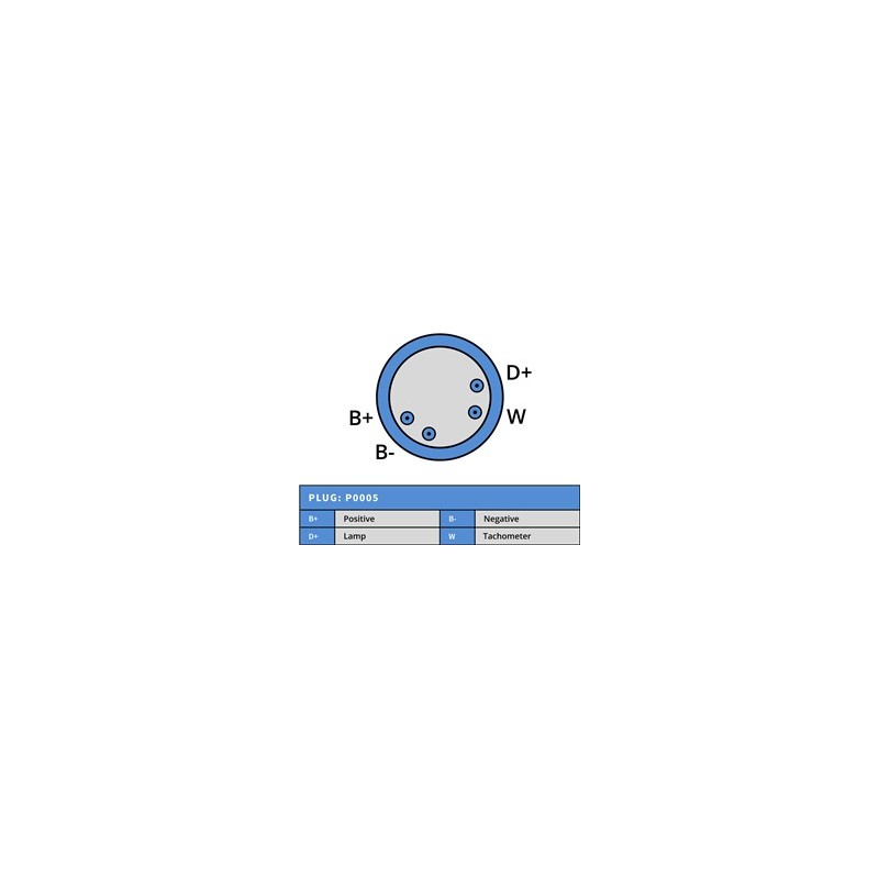Alternateur remplace A13N285 / 873770 pour Volvo penta MD11 / MD17 Alternateur remplace A13N285 / 873770 pour Volvo penta MD11 / MD17