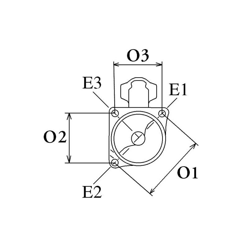 Anlasser ersetzt 011912354 / AZF4360 / RE522334 / S5012L