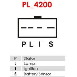 Lichtmaschine ersetzt 6621543202 / 437798 für SSANG YONG