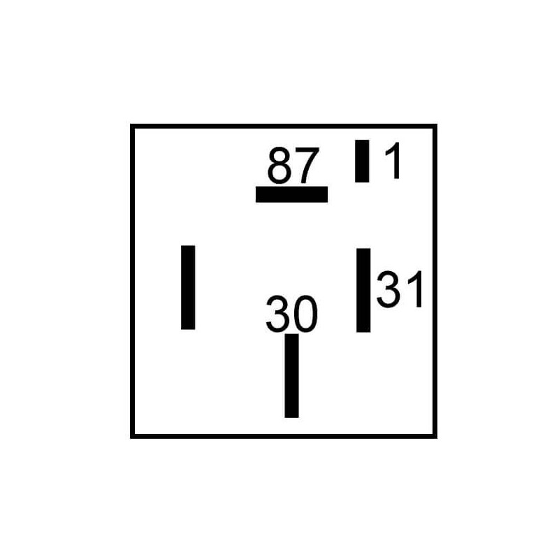 Fuel Pump Relay replacing 321906059D / 4RP008189-081