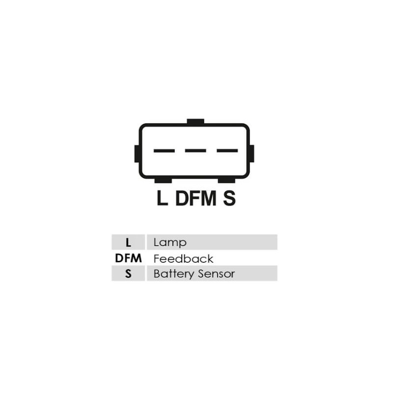 Regler für lichtmaschine Ford 1L8U10300CD / 1L8U10300DD