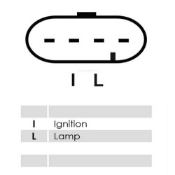 Lichtmaschine ersetzt LRA03495 / DRA0712 / A6641540102