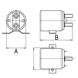 Solenoide sustituye Bosch 0333009004 / Delco remy 19024761