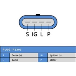 Lichtmaschine ersetzt A1621543802 / 6651540002 für Ssang Yong 150A