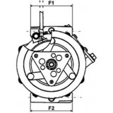 Compressore dell'aria condizionata si sostituisce MSC60CAS / AKC201A083A / AKC011H088