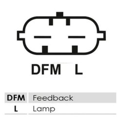 Régulateur pour Lichtmaschine BOSCH 0124225021