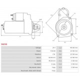 Starter replacing 600-813-2412 / 600-813-2413 for Komatsu