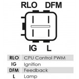 Alternatore sostituisce 104210-2370 / DAN1350 / 27060-26081