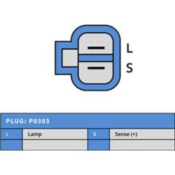 Alternatore Mitsubishi A002TG0281 sostituisce A2TG0281 / DRA0082
