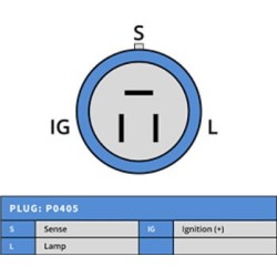 Lichtmaschine ersetzt DENSO 100211-6860 / 100211-4400 / 100211-4290