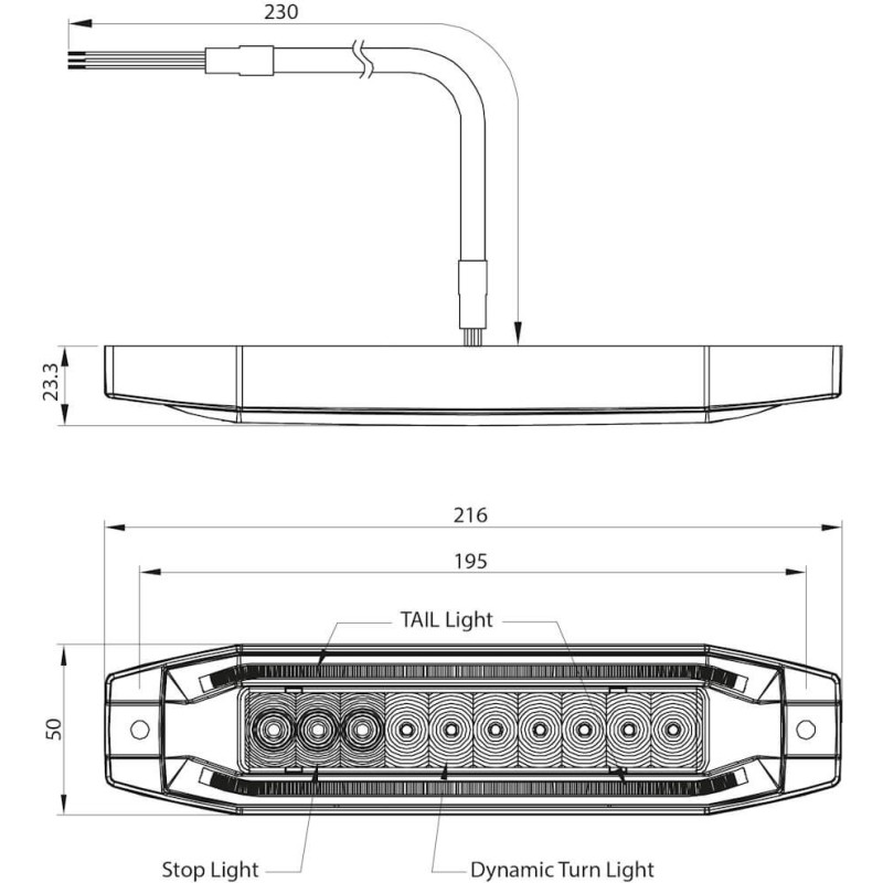 Fanale multifunzione LED Fanale multifunzione LED