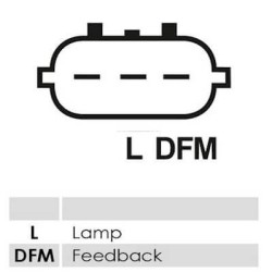 Lichtmaschine ersetzt 37300-4a300 / 37300-4A304 / 021319212
