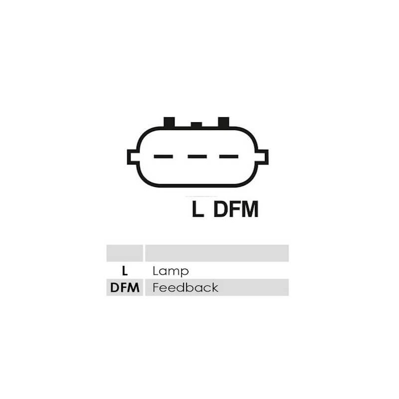 Lichtmaschine ersetzt 37300-4a300 / 37300-4A304 / 021319212