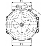 AC compressor replacing 93193972 / 6854093 / 5E5275900