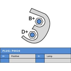 Lichtmaschine ersetzt A11VI96 / 0986045201 / 2541825 Lichtmaschine ersetzt A11VI96 / 0986045201 / 2541825