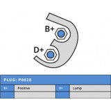 Alternatore sostituisce A11VI96 / 0986045201 / 2541825