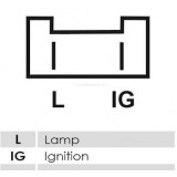 Alternatore sostituisce A13N120 / A13N89 / 7700721797