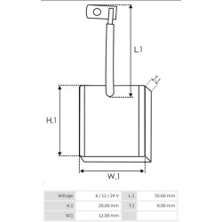 Juego de escobillas universel para machine outils