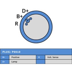 Alternatore equivalente 107-7977 / 3675174RX / 3675201RX / 110-446 / MDA3946