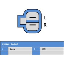 Alternatore 0124220008 sostituisce 373000-2570 / 373000-2800