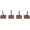 Set di spazzole  per motorino di avviamento bosch 0001231002 / 0001231003