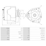 Lichtmaschine ersetzt 0120489372 / 0120489376 / 0120489377