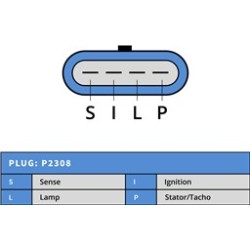 Lichtmaschine NEU ersetzt DELCO REMY 8400111 / 8600002 für Indmar