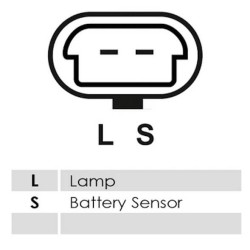 Regulador para alternador Delco 19020703, 19020706 / Mercury Marine 857006T, 875285T1
