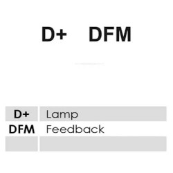Lichtmaschine ersetzt 102211-8662 / 102211-8661 / 102211-8660