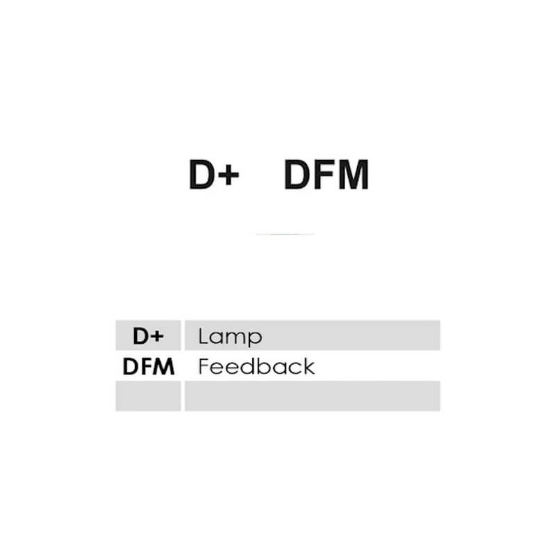 Lichtmaschine ersetzt 102211-8662 / 102211-8661 / 102211-8660