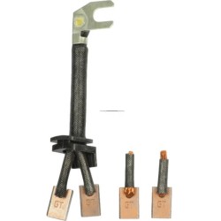 Juego de escobillas / charbon  para motor de arranque Hitachi S114-456 / S114-556 / S114-556A / S114-557 /S114-557A / S114-558