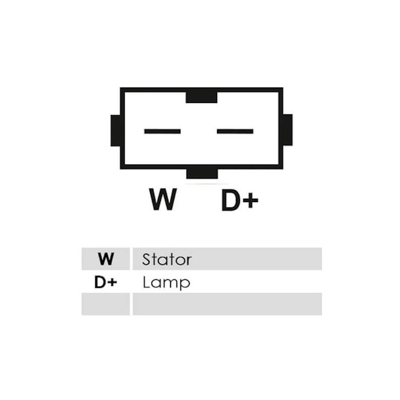 Lichtmaschine ersetzt BOSCH 0123320018 / 0986040330 für VW LT / Transporter