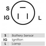 Alternatore sostituisce 100211-1020 / 100211-1140 / 100211-1141