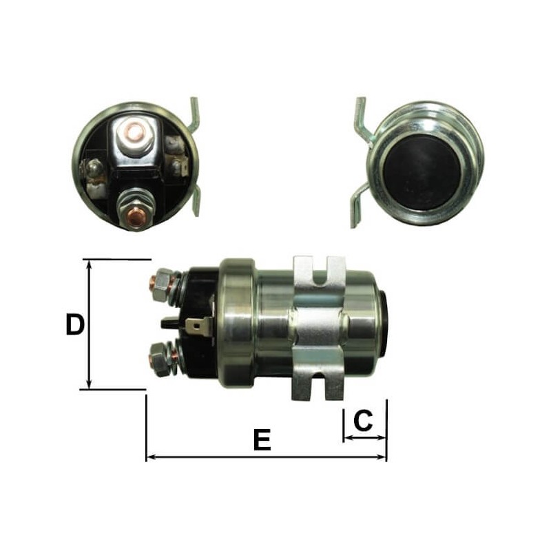 Relay 24 volts replacing 19024760 / 0333009002  