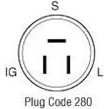 Alternatore sostituisce 100211-7040 / 101211-9660 / 27060-74020