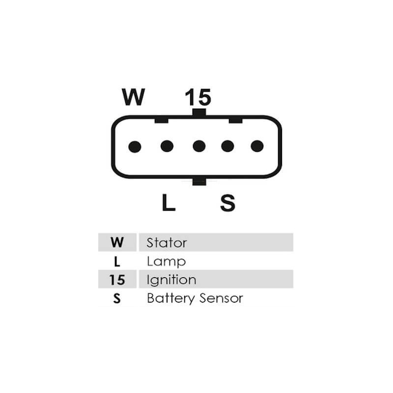 Régulateur pour alternateur Mitsubishi A004TA8191 / A004TA8391
