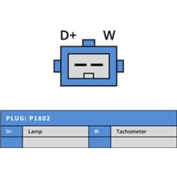 Lichtmaschine ersetzt 0123320034 / A13VI124 / A13VI121 / 2541815A