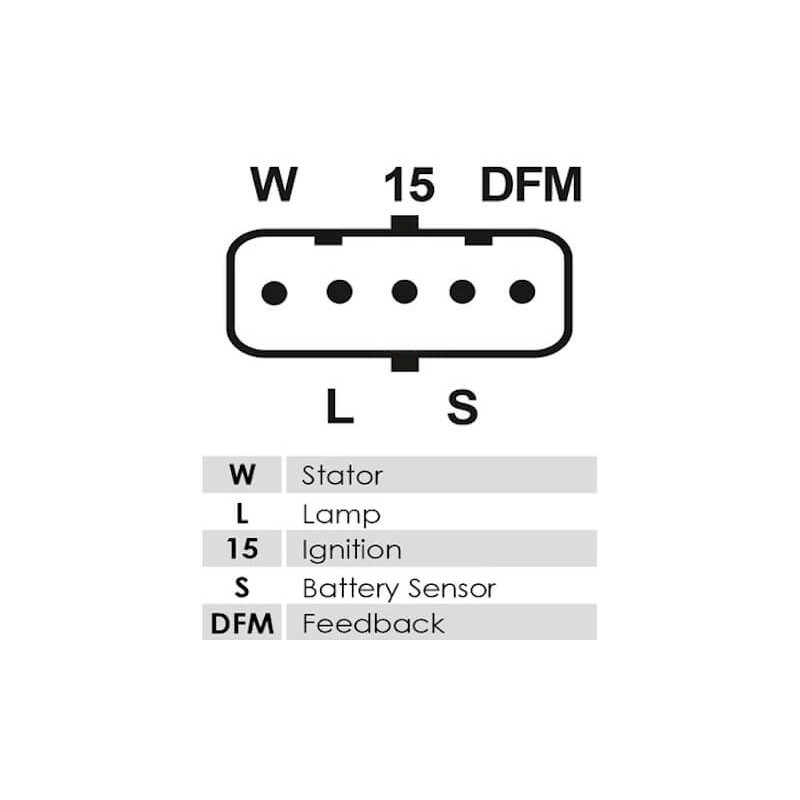 Lichtmaschine 0124555137 für MAN-LKW