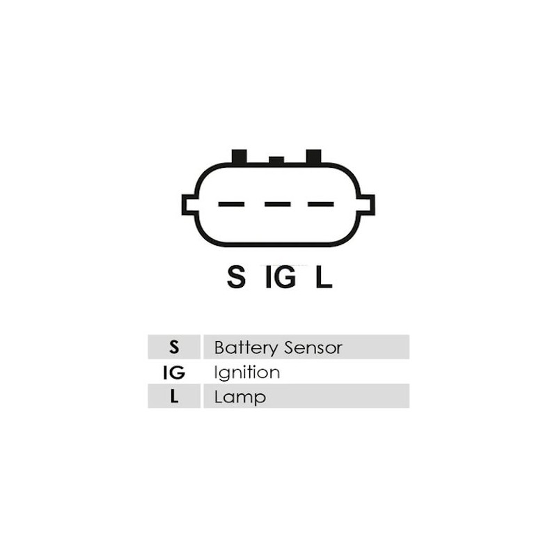 Lichtmaschine ersetzt 119128-77200 / GP9912 für Yanmar-Motor