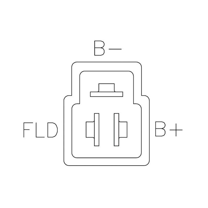 Régulateur pour alternateur Denso 021000-0460 / 021000-0490 / 021000-1320