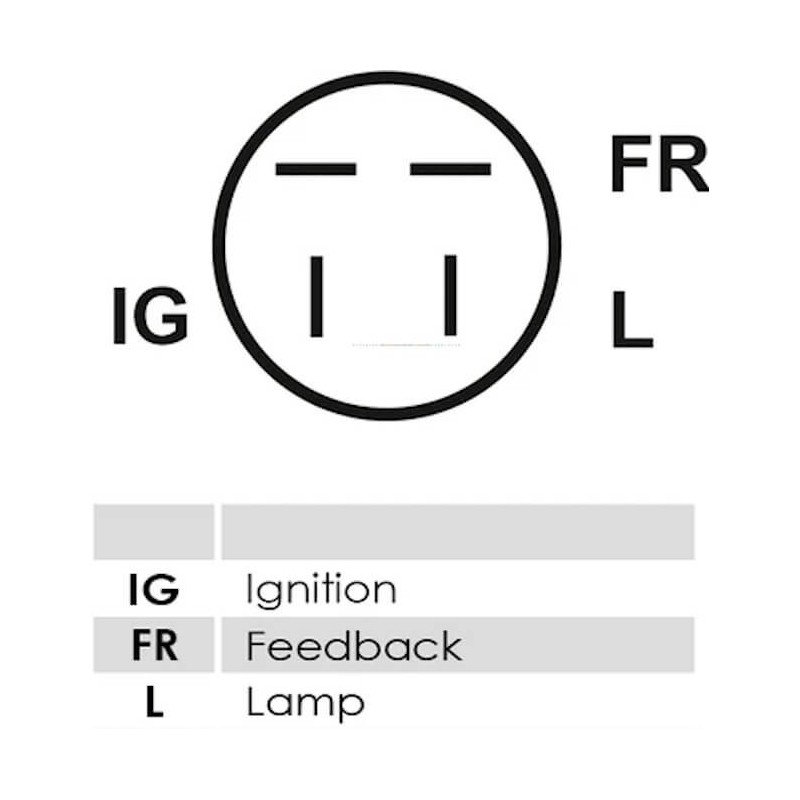 Regler für lichtmaschine  DENSO 100211-7320 / 100211-8610 / 100211-8611