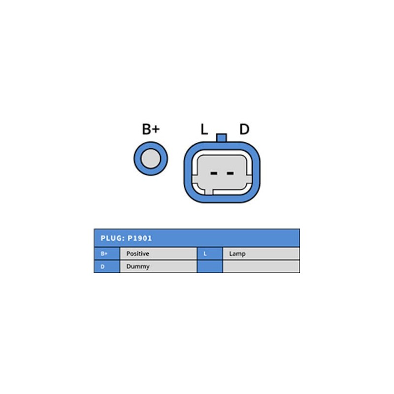 Alternateur remplace 2542466 / SG10B019 / SG12B019 Renault 120A